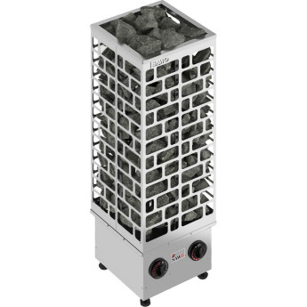 Электрическая печь SAWO CUBOS CUB3-75NB-P (7,5 кВт, встроенный пульт управления, нержавейка)